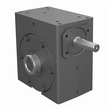 Cast Iron Hollow Bore Output Single Reduction Worm Reducer