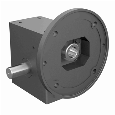 Cast Iron Shaft Output Single Reduction Worm Reducer
