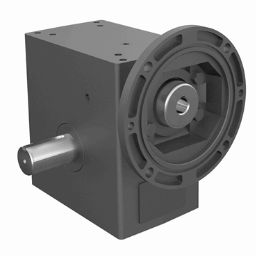 Cast Iron Shaft Output Single Reduction Worm Reducer