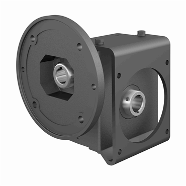 Cast Iron Hollow Bore Output Single Reduction Worm Reducer