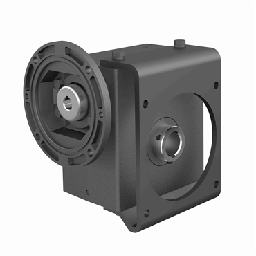 Cast Iron Hollow Bore Output Single Reduction Worm Reducer