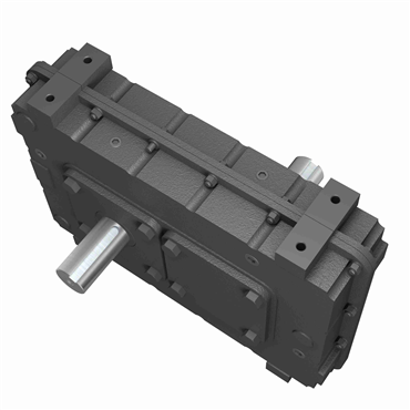 Cast Iron Shaft Output Parallel Shaft Drive