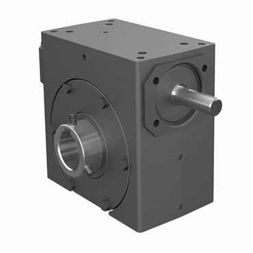 Cast Iron Hollow Bore Output Single Reduction Worm Reducer