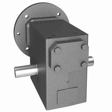 Cast Iron Shaft Output Single Reduction Worm Reducer