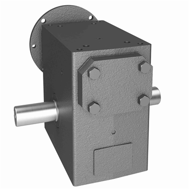 Cast Iron Shaft Output Single Reduction Worm Reducer