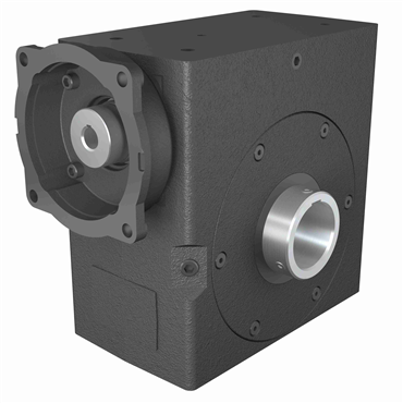 Cast Iron Hollow Bore Output Single Reduction Worm Reducer