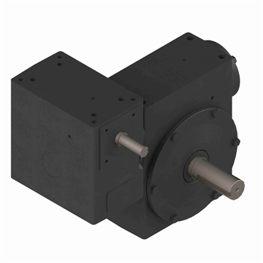 Cast Iron Shaft Output Double Reduction Worm Reducer