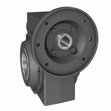 Cast Iron Hollow Bore Output Single Reduction Worm Reducer