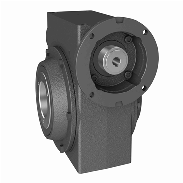 Cast Iron Hollow Bore Output Single Reduction Worm Reducer