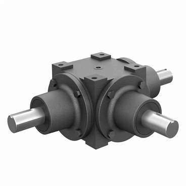 Cast Iron Straight Bevel Single Reduction Reducer