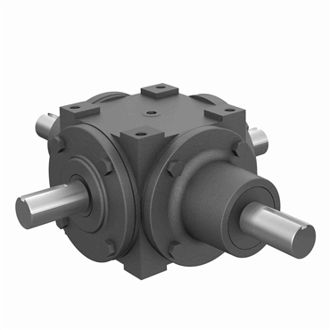 Cast Iron Spiral Bevel Single Reduction Reducer