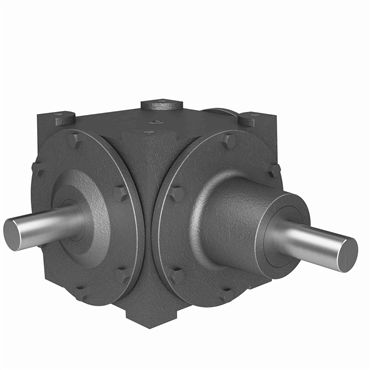 Cast Iron Spiral Bevel Single Reduction Reducer
