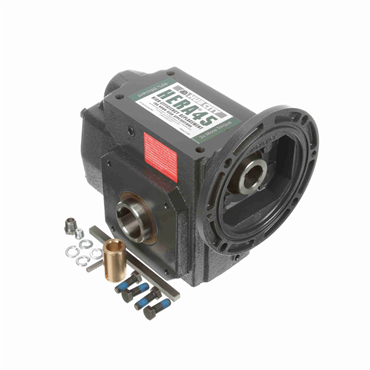 HERA Cast Iron Hollow Bore Double Reduction Helical Hypoid Reducer