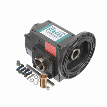 HERA Cast Iron Hollow Bore Double Reduction Helical Hypoid Reducer