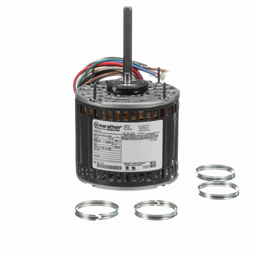0.33 Hp 60 Hz 1200 rpm Totally Enclosed Fan Cooled Single Phase Fan and Blower Motor