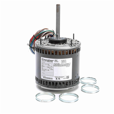0.5 Hp 60 Hz 1200 rpm Totally Enclosed Non Ventilated Single Phase Fan and Blower Motor