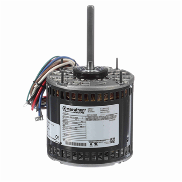 0.5 Hp 60 Hz 1200 rpm Open Air Over Single Phase Fan and Blower Motor