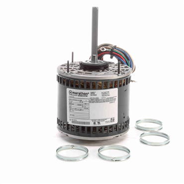 0.33 Hp 60 Hz 1200 rpm Totally Enclosed Fan Cooled Single Phase Fan and Blower Motor