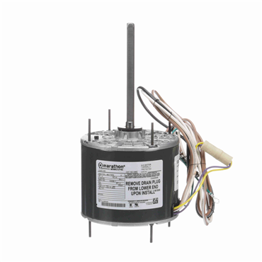 0.25 Hp 60 Hz 1800 rpm Totally Enclosed Air Over Single Phase Condenser Fan Motor