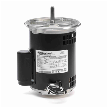 0.33 Hp 60 Hz 3600 rpm Totally Enclosed Air Over Single Phase Fan and Blower Motor