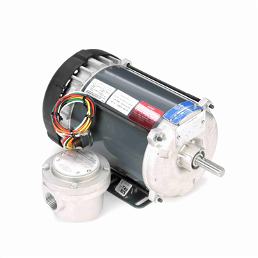 0.33 Hp 60 Hz 1200 rpm Explosion Proof Fan Cooled Single Phase Motor