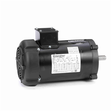 1 Hp 60 Hz 1800 rpm Totally Enclosed Fan Cooled Three Phase Speed Ratio Motor