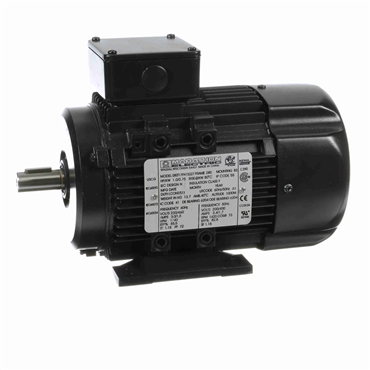 1 Hp 60 Hz 1800 rpm Explosion Proof Non Ventilated Three Phase Aluminium Motor