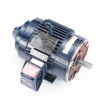 3 Hp 60 Hz 1800 rpm Totally Enclosed Fan Cooled Three Phase Encoder Motor