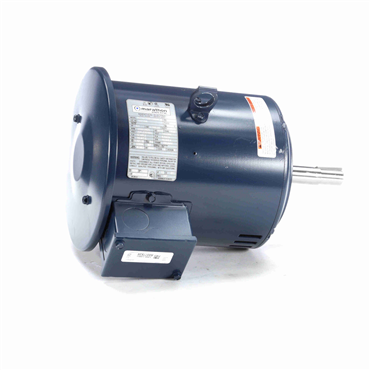 5 Hp 60 Hz 3600 rpm Totally Enclosed Fan Cooled Three Phase Close-Coupled Pump Motor
