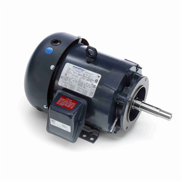 3 Hp 60 Hz 3600 rpm Totally Enclosed Fan Cooled Three Phase Close-Coupled Pump Motor