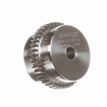 Carbon Steel Size 1 Flex Hub Rough Bore Gear Coupling
