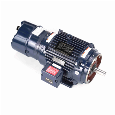 7.5 Hp 60 Hz 1800 rpm Totally Enclosed Fan Cooled Three Phase Brake Motor