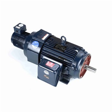 30 Hp 60 Hz 1800 rpm Totally Enclosed Blower Cooled - Axial Three Phase Encoder Motor