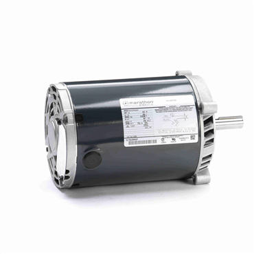 0.17 Hp 60 Hz 1200 rpm Drip Proof Single Phase Fan and Blower Motor