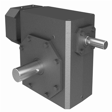 Cast Iron Shaft Output Single Reduction Worm Reducer