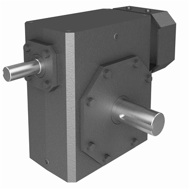 Cast Iron Shaft Output Single Reduction Worm Reducer