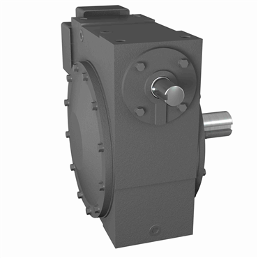 Cast Iron Shaft Output Single Reduction Worm Reducer