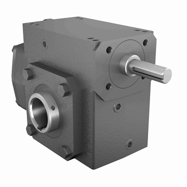 HERA Cast Iron Hollow Bore Double Reduction Helical Hypoid Reducer