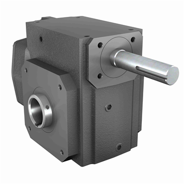 HERA Cast Iron Hollow Bore Double Reduction Helical Hypoid Reducer