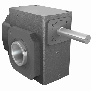 HERA Cast Iron Hollow Bore Double Reduction Helical Hypoid Reducer