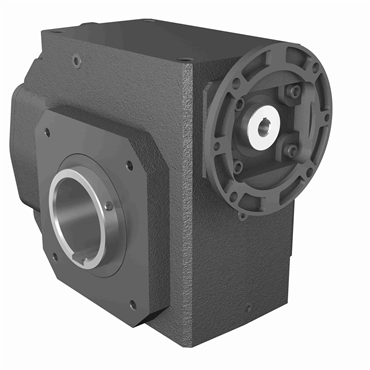 HERA Cast Iron Hollow Bore Double Reduction Helical Hypoid Reducer