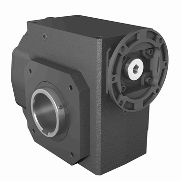 HERA Cast Iron Hollow Bore Double Reduction Helical Hypoid Reducer