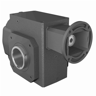 HERA Cast Iron Hollow Bore Double Reduction Helical Hypoid Reducer