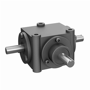Cast Iron Straight Bevel Single Reduction Reducer