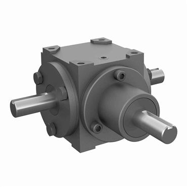 Cast Iron Straight Bevel Single Reduction Reducer