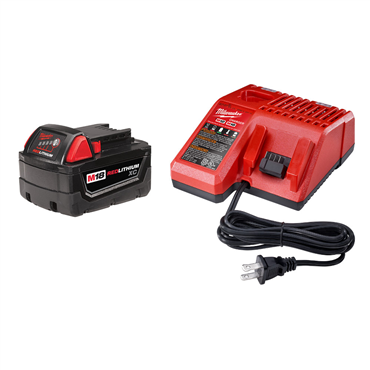 M18™ REDLITHIUM™ 3.0 Ah Battery & Charger Starter Kit