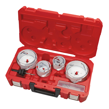 Plumber's Large Diameter Hole Dozer™ Bi-Metal Hole Saw Kit (12 Piece)