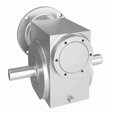 Stainless Steel Shaft Output Right Angle Washdown Worm Reducer