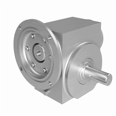 Stainless Steel Shaft Output Right Angle Washdown Worm Reducer