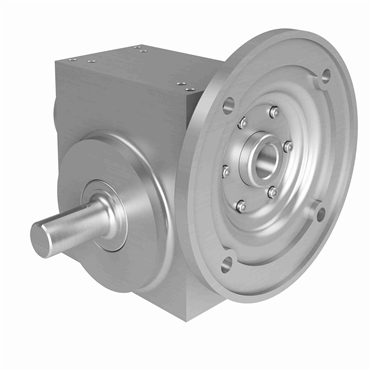 Stainless Steel Shaft Output Right Angle Washdown Worm Reducer